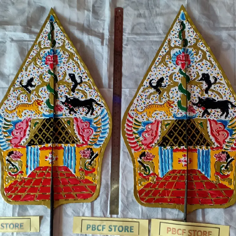 Wayang Gunungan ukuran +-60cm bahan Kertas Duplex 3