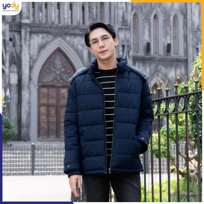 YODY Áo phao vip nam 3 lớp có nón siêu ấm, trẻ trung phong cách PVM5003