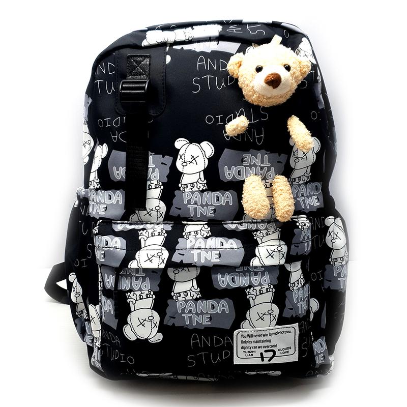 Product Introduction of Tas Ransel Sekolah CLOUDS LOVE Muat Laptop Backpack Anti Air Boneka - 3635 8