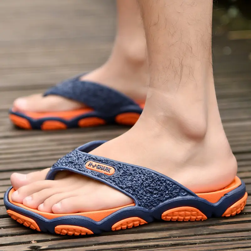 Men fashion Slipper breathable comfortable casual shoes cool flip flops walking shoes