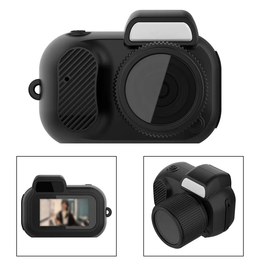 Ultra-Portable HD 1080p Mini Camera with Built-in Screen for Home, Outdoor, and Card Cable Device Lens Picture Recording