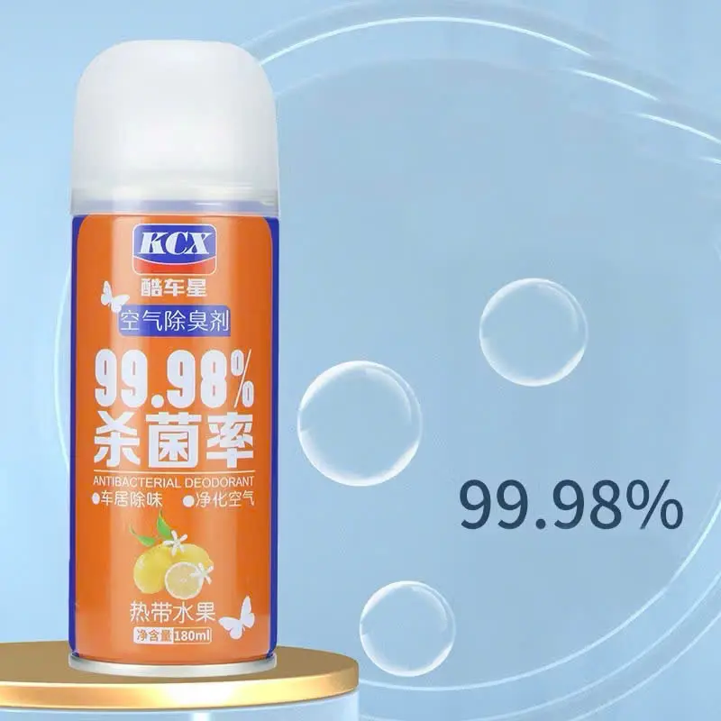 Chai Xịt Khử Mùi và Khử Trùng Nội Thất Ô Tô Chuyên Dụng KCX 180ml 8