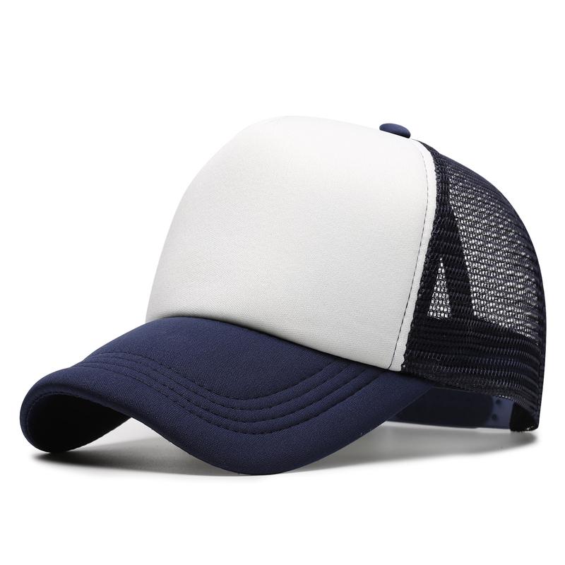 Mũ Bóng Chày Trucker, Dành Cho Nam Và Nữ, Phong Cách Snapback, Có Xương Lưới, Mũ Nam 5