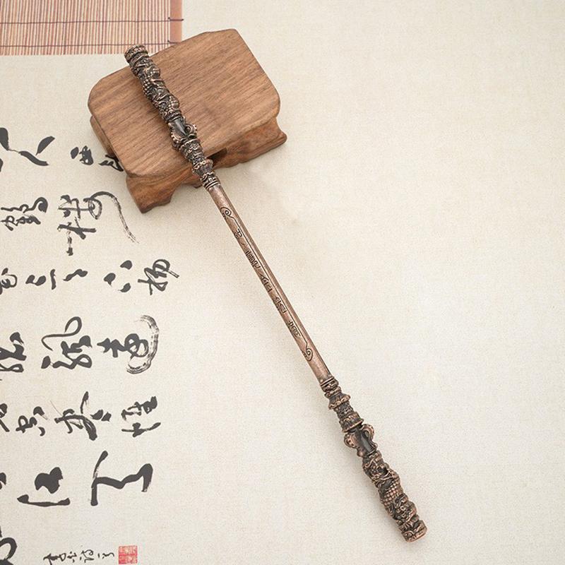 Product Introduction of 22cm Black Myth WuKong Game Ruyi Golden Cudgel Metal Handicrafts Sun Wukong Monkey King  Game Peripherals Children's Toys 28