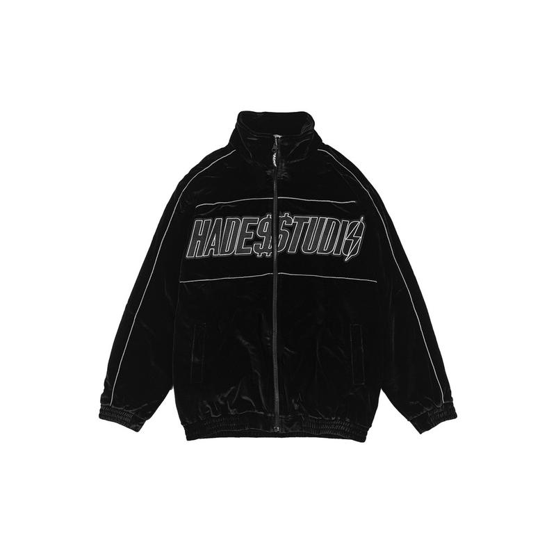 ÁO KHOÁC DÙ mâu HADES THÊU PHẢN QUANG khoác ngoài FORM RỘNG nam nữ màu đen Menswear Jacket aokhoac nam áo chống nắng