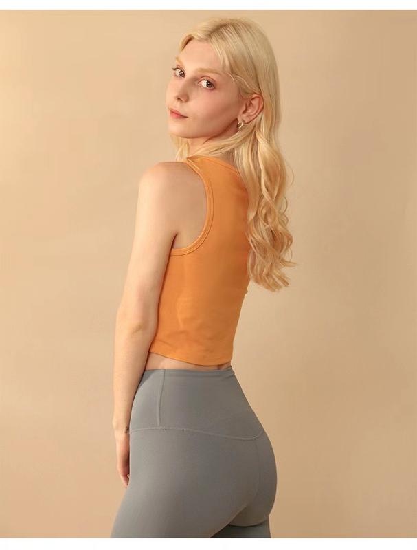 Product Introduction of Quần Áo Nữ, Phong Cách Instagram Châu Âu Và Mỹ Áo Vest Cropped Mùa Hè, Phong Cách Bm Người Nổi Tiếng Trên Internet Quốc Tế Thương, Cạp Cao, Bó Sát, Dáng Ôm, Ngắn, Không Tay, Mặc Trong Cho Nữ Top Women Trắng 6