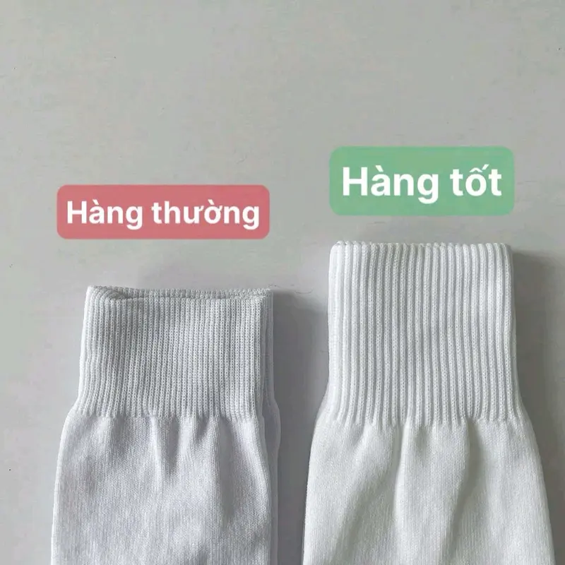 Tất Thể Thao Xịn, Tất ống dệt kim dạng sợi co giãn đàn hồi tốt Sport 6