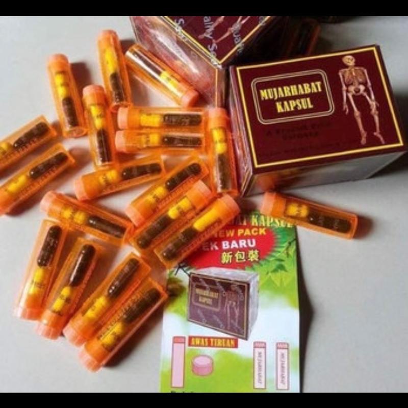 VIÊN KHỚP MALAYSIA ĐỎ MUJARHABAT KAPSUL 20 ống