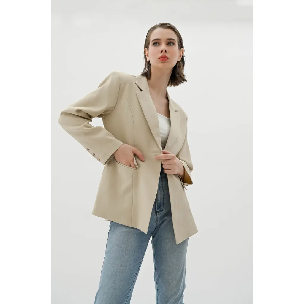 Oversize Blazer 009 - Jas Wanita- Blazer Wanita