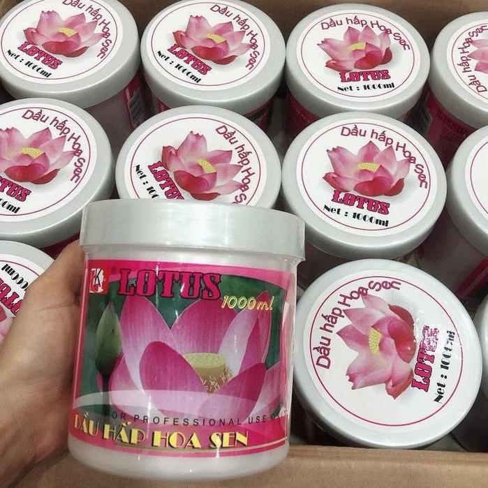 Kem ủ tóc HOA SEN LOTUS 1000ml 0