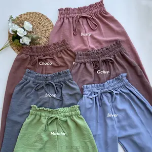 Kulot Crinkle Airflow kulot wanita Kulot Crinkle Airflow kulot wanita