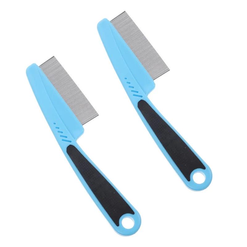 Product Introduction of 1 Pcs Stainless Steel Fine Tooth Comb Metal Head Lice Professional Combs for Hair Women Dandruff Removal Haircare Heatless 10