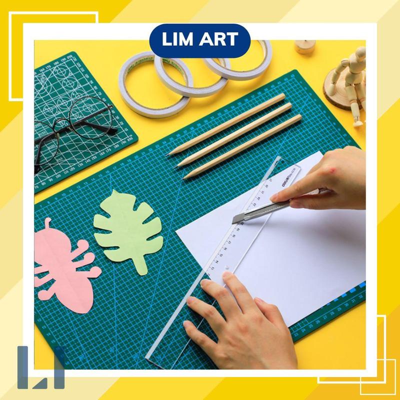 Bảng kê cắt kỹ thuật Cutting Mat tự liền khổ A3 A4 A5 dùng kê cắt rạch dán.
