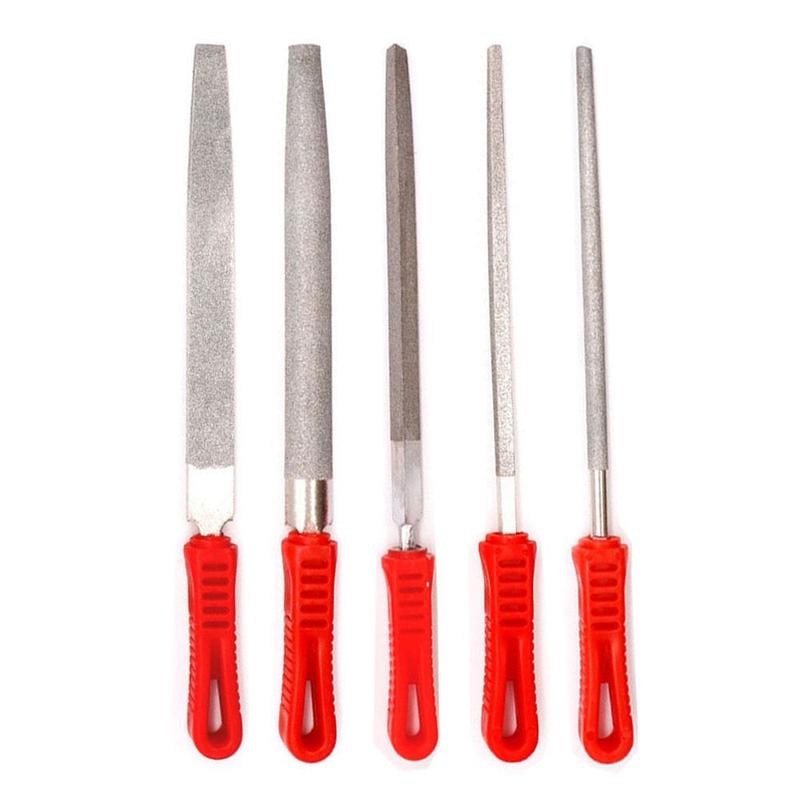 Product Introduction of High Hardness 6/8 Inch File Hand Tool Flat/Semicircle/Triangle/Square/Circle Polishing File Polishing Sharpening Sharpening File 15