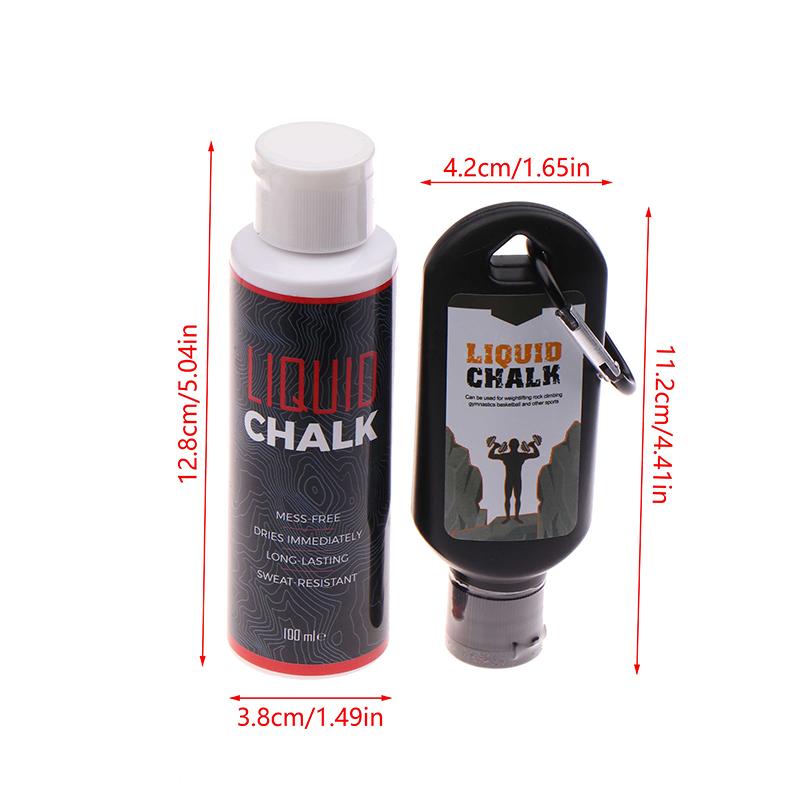 Product Introduction of Bột Magie Phấn lỏng, 50 / 100ML, Thích hợp cho thể dục, Nâng tạ, Kem chống trượt, Cải thiện độ bám, Thích hợp để Nâng tạ, Leo núi, Phòng Tập Gym thể dục và Thể thao 29
