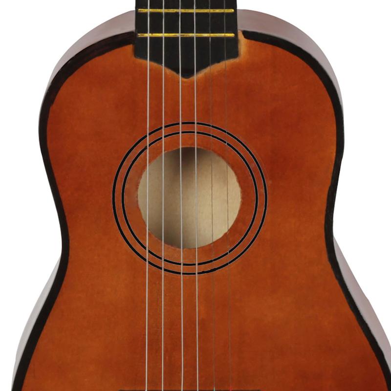 Product Introduction of Cross-border Hot-selling Colorful Basswood 21inch Small Guitars Children's Toys Playable Wooden Guitars Wholesale Starting from 20pcs Guitar 20