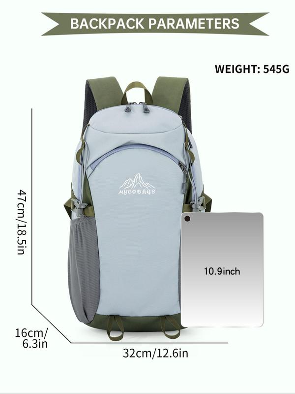 Outdoor Backpack, Large Capacity Waterproof Backpack, Multifunctional Backpack for Men & Women, Portable Backpack for Hiking, Camping, Travel 5