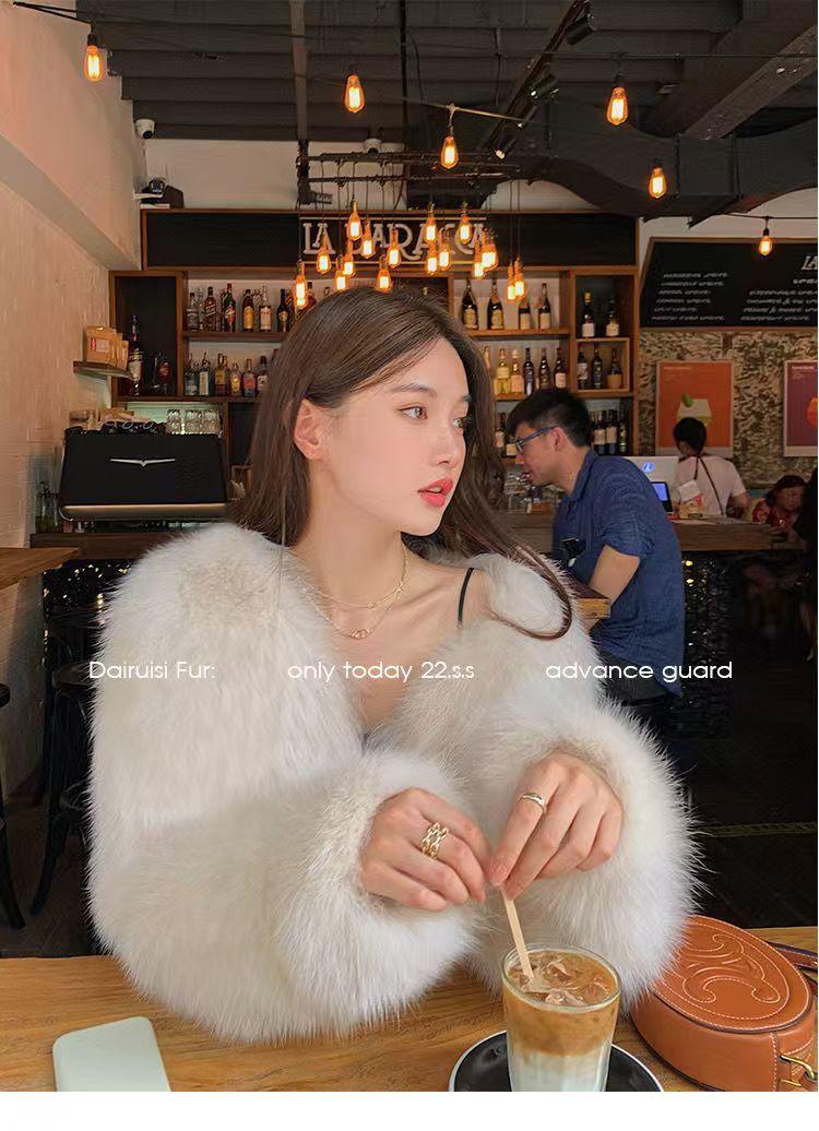 Product Introduction of Áo lông cáo Giả Dành Cho Phụ Nữ Trẻ Trung, Áo Dày Dặn, Áo Dài Ngắn Lông Thú, Thích Hợp Cho Mùa Thu Và Mùa Đông, Hàng Mới Về Năm 2024 11
