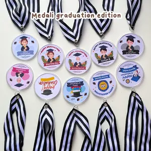 Medali Perpisahan Sekolah untuk Graduation