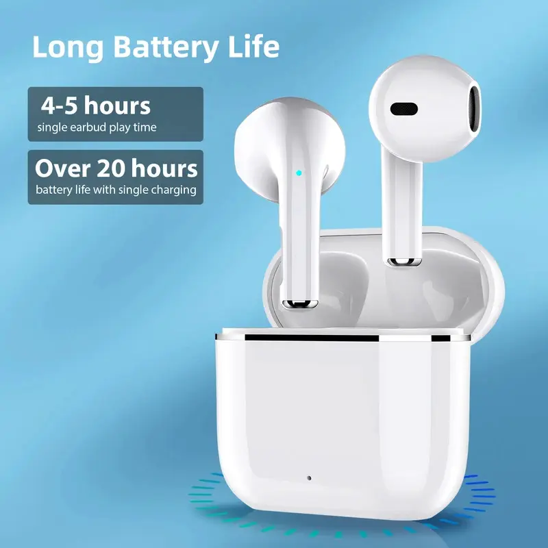Tai Nghe Nhét Tai Nghe AirPods Pro4, L, Tai Nghe Nhét Tai Nghe Bluetooth 5, Tương Thích Với Android Và Apple iPhone, Tai Nghe Nhét Tai 1