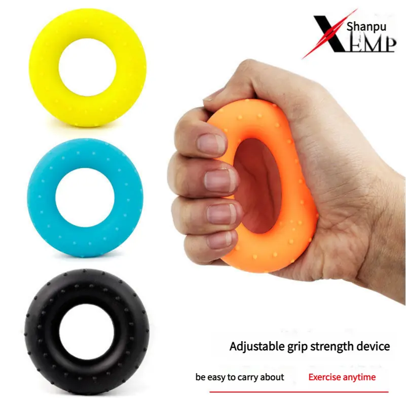 Grip Ring A1p39-Silicone Spring Grip Hand Strength Training Hand Rehabilitation Training Fitness Equipment Unisex Reduction pinch