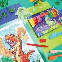Gambar Faber-Castell Connector Pen Spidol Warna set 24 - Dino Spesial Edition dari Faber Castell Indonesia Kab. Bekasi 5 Tokopedia