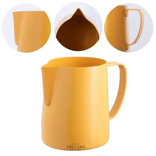 Ca inox 304 đánh sữa mũi nhọn 600ml 4