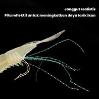 Gambar SeaHunter Umpan Soft Lure 1 Set 4.7cm/6g, Umpan Pancing SET Kotak= 5 PCS Umpan Udang Bercahaya Ikan - Flat Claw Shrimp dari SeaHunter Official Store Kab. Tangerang 5 Tokopedia