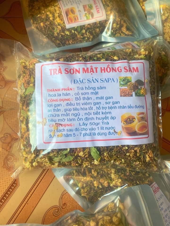 Product Introduction of 1kg trà sơn mâth hồng sâm thơm ngon Nước Trà 3