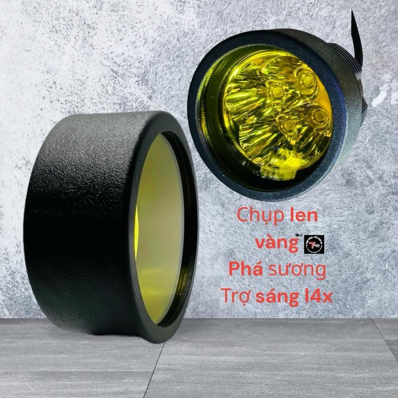  Chụp len vàng phá sương gắn đèn trợ sáng L4x 