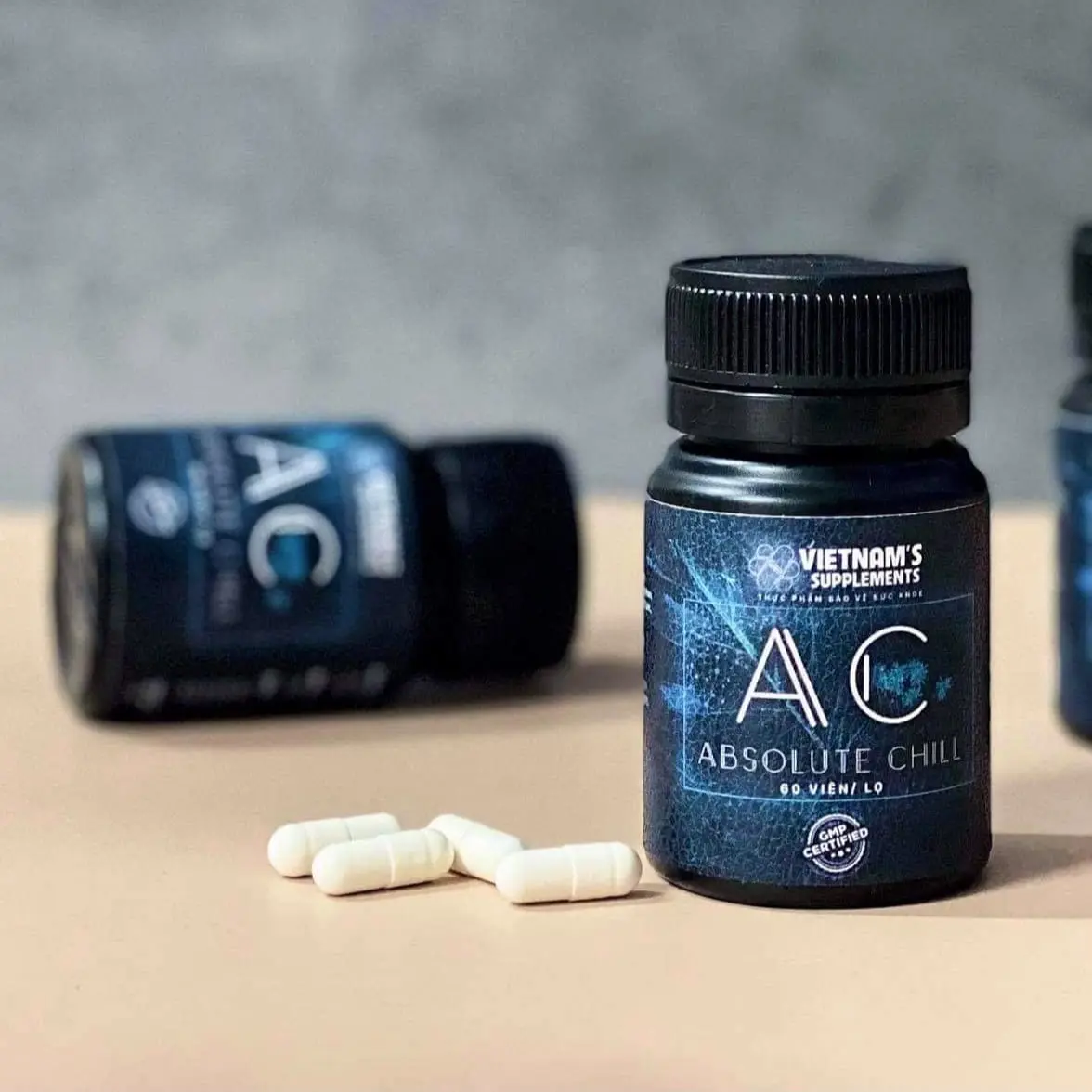 Viên uống bổ sung 5-HTP cải thiện giấc ngủ Absolute Chill - VN Supplements 60 viên/lọ