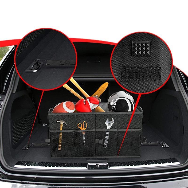 Product Introduction of Large Capacity Car Trunk Storage Box, Foldable Car Trunk Organizer, Multifunctional Car Storage Box, Car Interior Accessories 4