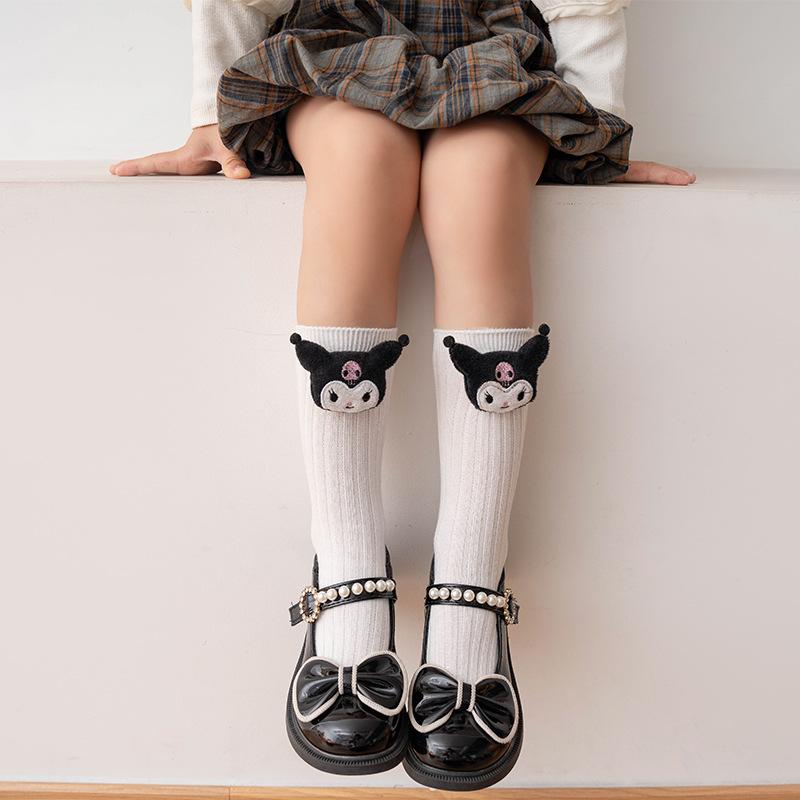 Product Introduction of Tất vớ Cao Cổ Kuromi Cho Bé Gái 3-12 Tuổi Tất Trẻ Em 100% Cotton Xuất Nhật Siêu Mềm Mịn PK221 20