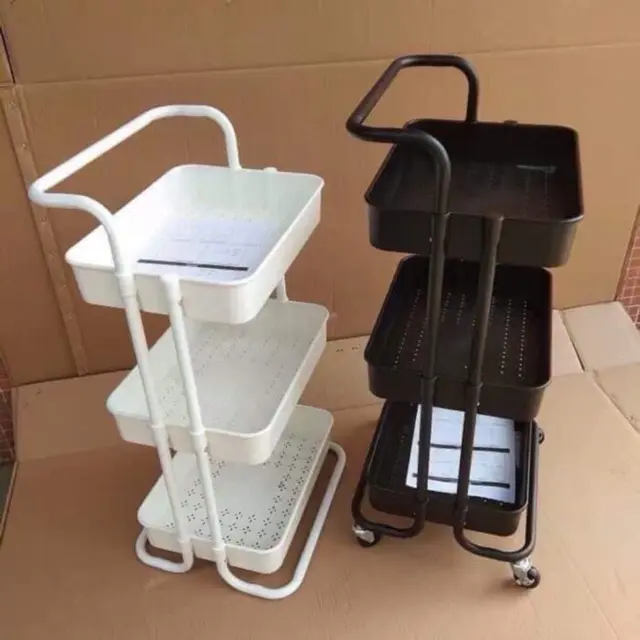 Xe đẩy spa, kệ để đồ đa năng có bánh xe đựng đồ nail, để đồ bỉm sữa di chuyển thoải mái