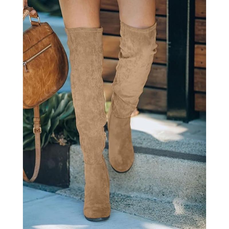 CC Short Boots 60mm Beige White Suede And Wool Yarn