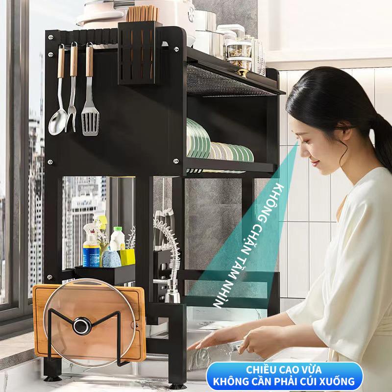 Kệ Bồn Rửa Bát Thông Minh – Giải Pháp Lưu Trữ Hiện Đại Cho Căn Bếp 4