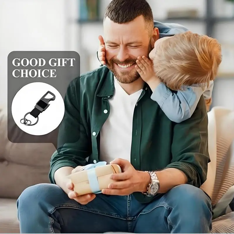 Multifunctional Heavy Duty Keychain Bottle Opener for Outdoor Car Home, Carabiner Car Key Chains for Men and Women, Creative Pendant for Holiday Gift,  Boyfriend Gift 8