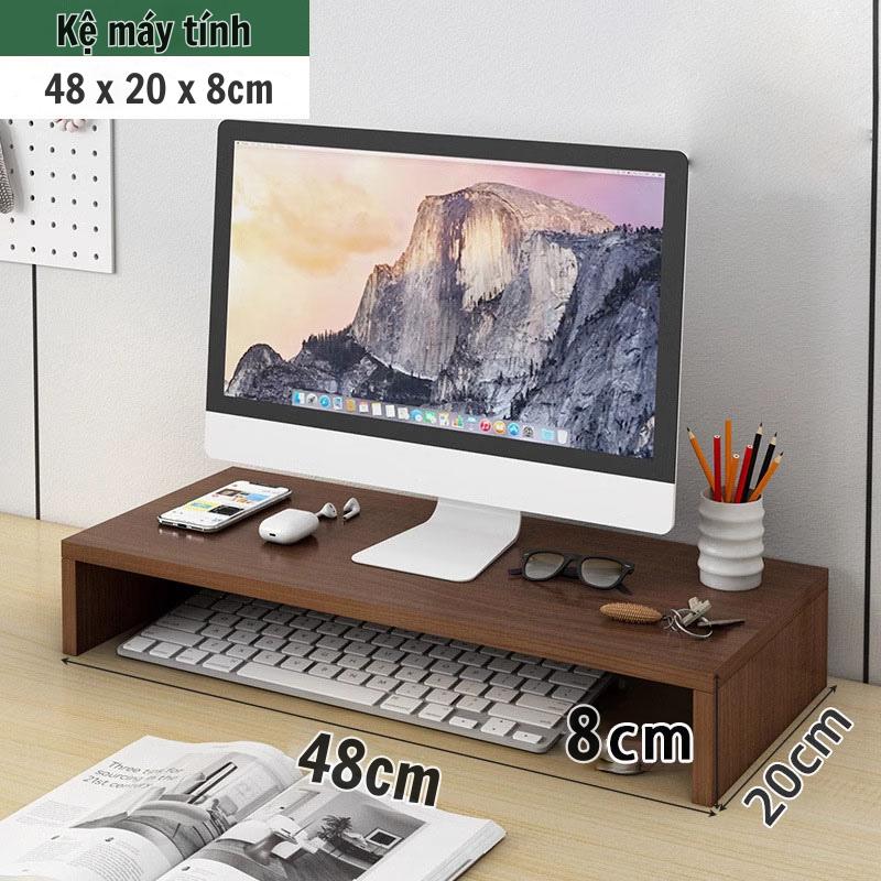 Kệ máy tính laptop kệ kê màn hình để bàn 2 tầng ND13