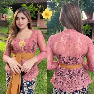 KEBAYA BALI BROKAT SEMI TERLARIS KEBAYA BROKAT KUTU BARU MODERN