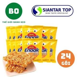   HỘP 24 GÓI  Snack Mì ENAAK Vị Gà  Indonesia 30g 