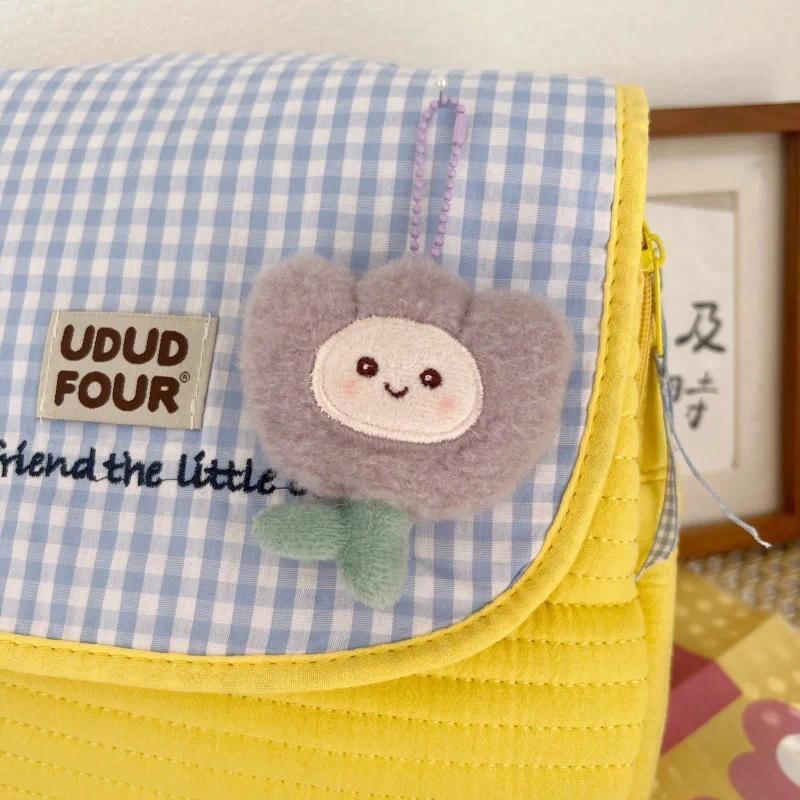 Product Introduction of Plush Keychain Kawaii Cartoon Tulip Soft Stuffed Flower Dolls Bag Pendant Decoration Car Keyring Accessories Bag decoration accessories 17