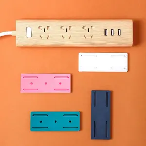 Holder Power Strip Kait Dinding Steker Listrik Perekat Stop Kontak HM040 - XOBOX