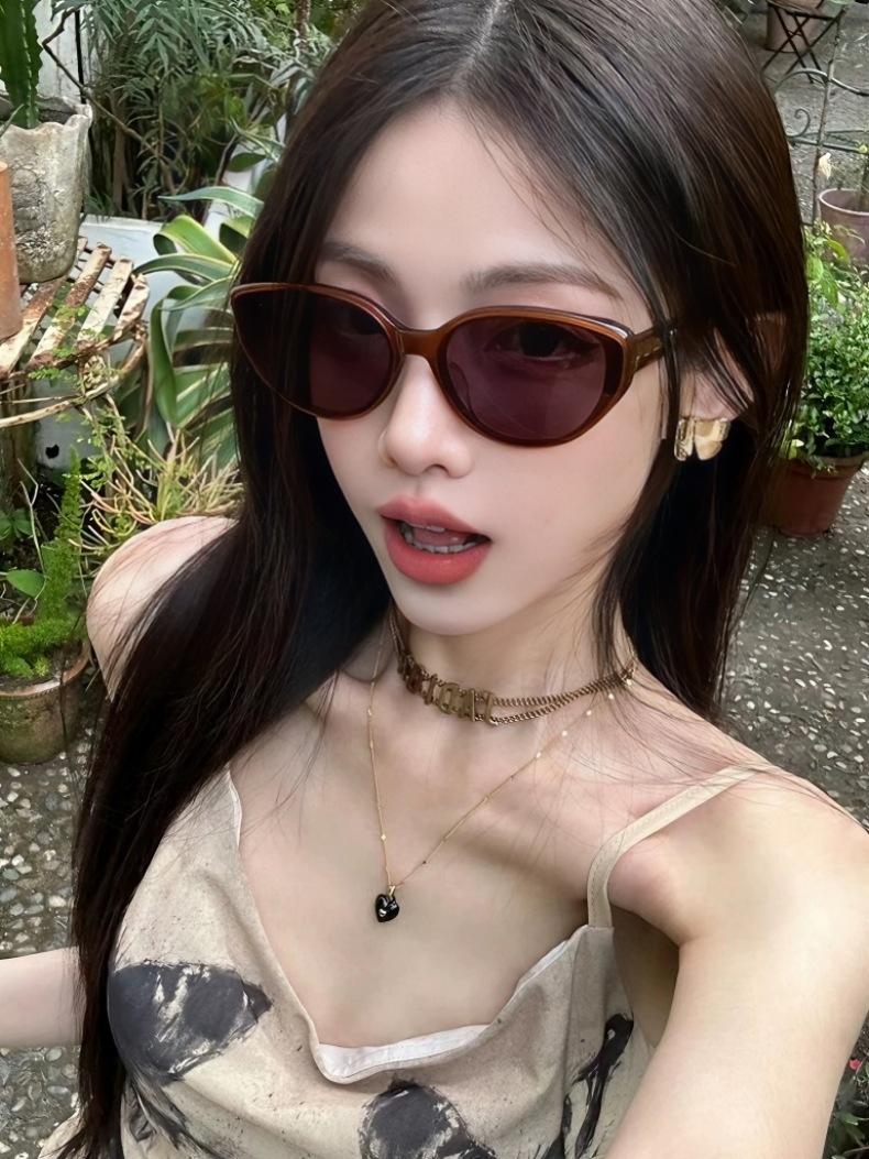 Product Introduction of Cat'S Eye Sunglasses Female Models Of High Value Retro Trend In Europe And The United States Teal TR Polarized Sunglasses Male Anti-Ultraviolet Glasses smart  glasses eyeglasses  fashion 23