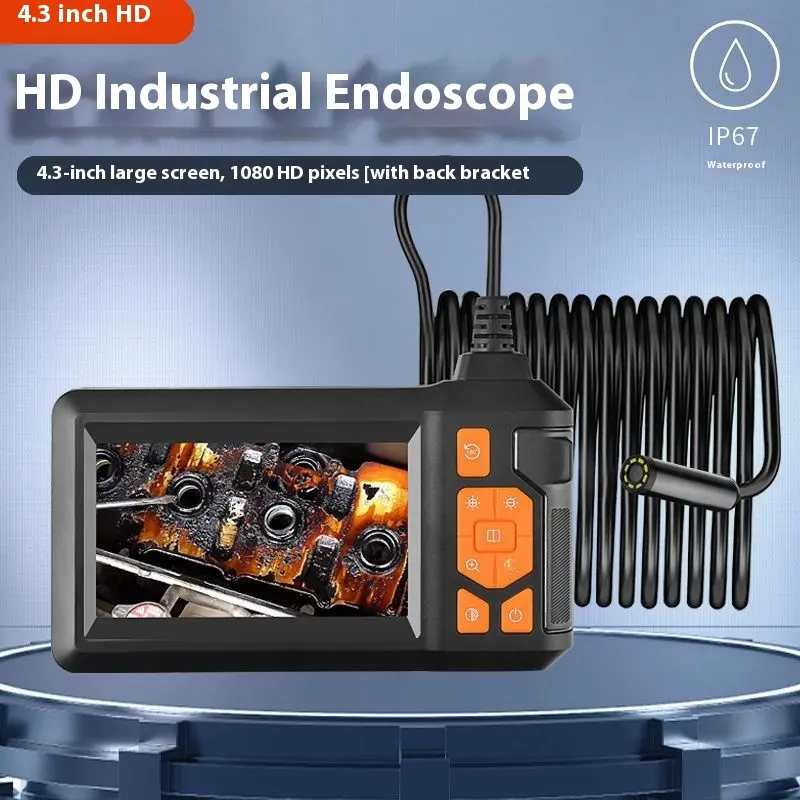 8mm Single & Double-Head Industrial Endoscope, High-Definition - TikTok ...