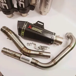 Knalpot IMPORT Akrapovic Conical Carbon Byson R15 Old V2 V3 V4 MT15 Vixion Xabre MegaPro Tiger GLPro CBR 150R CB150R Sonic MxKing Jupiter Z JupiterMx Satria Fu XSR 155 CS One Scorpio Z GSX150 R Full System PNP
