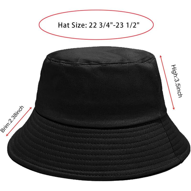 Mũ Bucket, Dành Cho Phụ Nữ Và Nam Giới, Làm Bằng Bông, Thích Hợp Cho Mùa Hè, Chống Nắng, Đi Biển Và Câu Cá, Mũ 2
