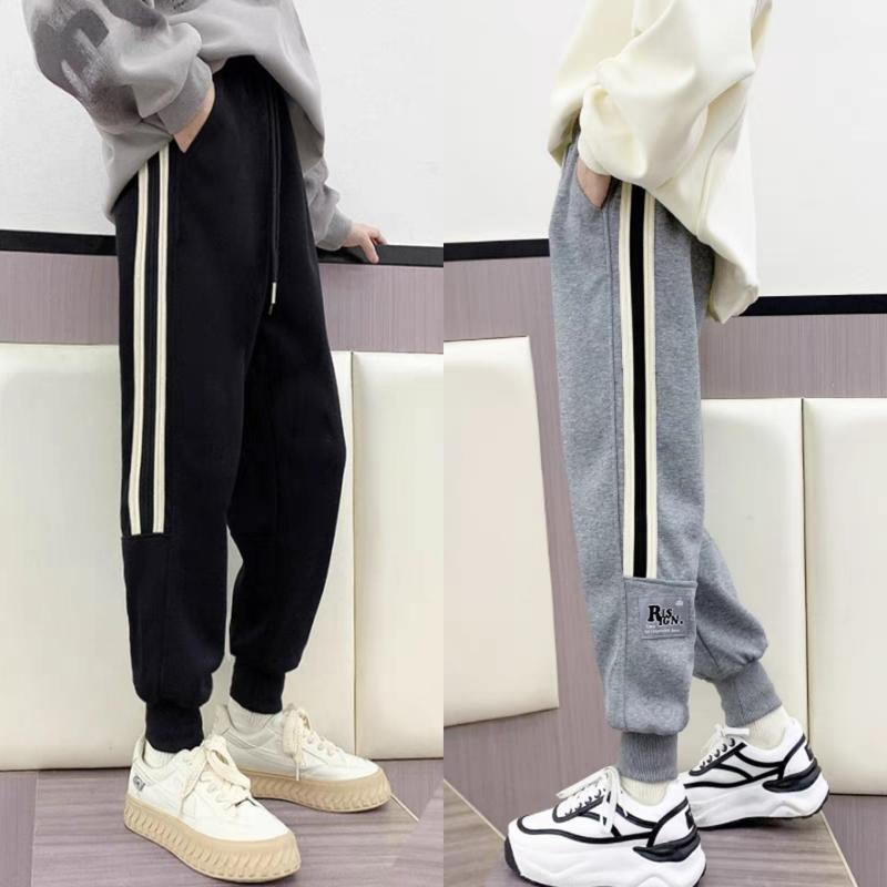 Quần nỉ cho bé gái 14-48kg , quần dài thu đông vải nỉ cho bé