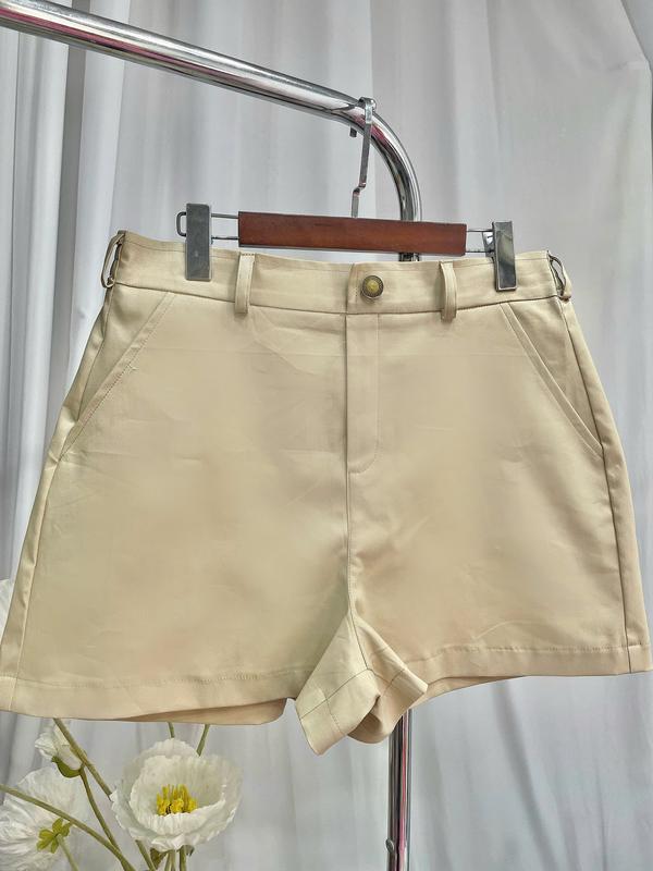 Miabigsize - Quần short KAKI lưng cao dáng A mùa hè bigsize 90kg