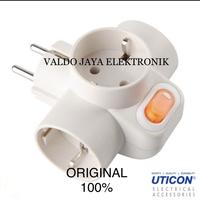 Gambar Steker T UTICON SC-382 Colokan 3 UTICON SC382 Colokan Sambungan dari VALDO JAYA ELEKTRONIK Kota Bekasi 1 Tokopedia
