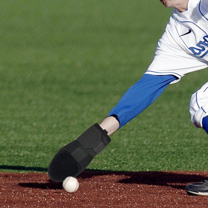 Product Introduction of Baseball Sliding Mitt Youth Catchers Gloves Universal Training Gloves With Elastic Compression Strap Breathable Training Gloves 13